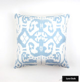 Quadrille China Seas Island Ikat Roman Shade (Shown in Zibby Blue - Comes in many colors)