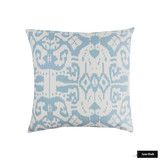 Quadrille China Seas Island Ikat Roman Shade (Shown in Zibby Blue - Comes in many colors)