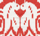 Quadrille Island Ikat Watermelon