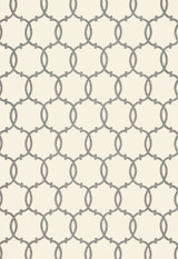 Tracery Wallpaper in Charcoal