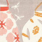 Galbraith & Paul Lanterns Blossom on Cream Linen