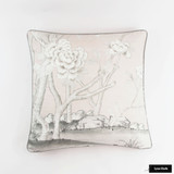 Schumacher Mary McDonald Chinois Palais Custom Pillows (shown in Lettuce-comes in other Colors) 2 Pillow Minimum Order