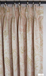 Custom Drapes in Cap Ferrat Blush