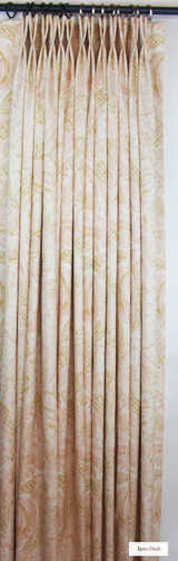 Custom Drapes in Cap Ferrat Blush