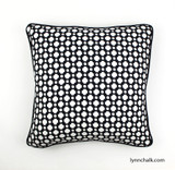 Celerie Kemble Betwixt Pillows for Schumacher (shown in Indigo-Comes in 16 Colors)