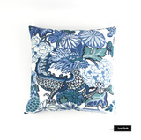 Schumacher Chiang Mai Dragon Drapes (shown in Aquamarine-comes in 8 colors)