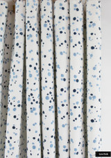 Drapes in Lulu DK Fabric Skittles Blueberry Sky