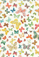 174900 Lulu DK Fabric Butterfly Multi