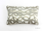 Pillows in Fathom Smoke with Self Welting (12 X 20)