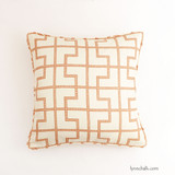 Pillow in Bleecker in Spark with self welting (18 X 18)