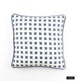 Quadrille China Seas Cross Check Navy on Tint 4130-18 (10 Yard Minimum Order)