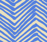 Quadrille Zig Zag in French Blue