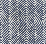 Petite Zig Zag New Navy on White AC303-18W