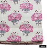 Katie Ridder Peony Roman Shade in Raspberry (shown with Lipstick Red Border which is additional)