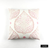 Pillow 20 X 20 Lotus Custom Color (Rose Quartz inside lotus, Blossom outside Lotus, Punch small petals)