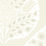 Lotus Wallpaper Bright White
