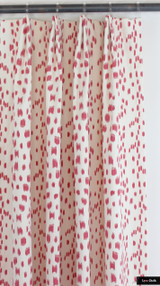 Brunschwig & Fils/Lee Jofa Les Touches Drapes in Pink