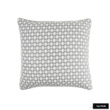 Pillow in Betwixt Zinc/Blanc