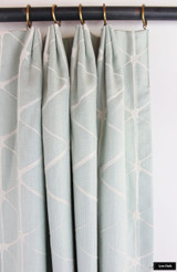 Drapes in Romo Haldon in Spearmint