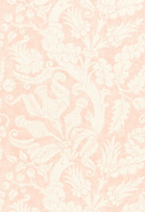 Schumacher Mary McDonald Villa de Medici Drapes (shown in Blush Conch)