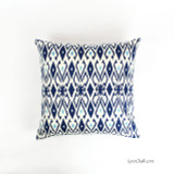 Quadrille Lockan Pillows in Navy/Blue on Tint (22 X 2)