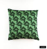 V Step in Loden (20 X 20 Pillow)