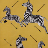 Scalamandre Zebras in Yellow Indoor/Outdoor Fabric Only