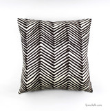 Pillow in Zig Zag in Brown (24 X 24)