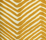 Quadrille Alan Campbell Zig Zag Inca Gold on Tint AC302-13