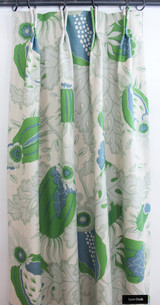 Christopher Farr Carnival Custom Drapes (shown in Green-comes in several colors)