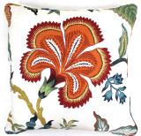 Celerie Kemble Hot House Flowers Spark (18 X 18) with self welting