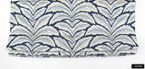 Brunschwig & Fils Talavera Indigo Roman Shade