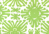 Sigourney Small Scale Jungle Green on white 2475WP 02