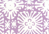 Sigourney Reverse Small Scale Lavender on white 2485WP 05