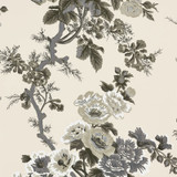 Schumacher Pyne Hollyhock Wallpaper in Blush 5006924 (Priced and Sold as 9 Yard Double Roll)