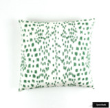 Brunschwig & Fils Les Touches Pillows in Green