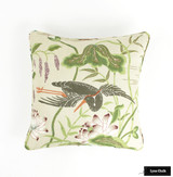 Schumacher Lotus Garden Roman Shades (shown in Jade-comes in other colors) 