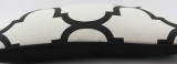 ON SALE - Windsor Smith for Kravet RIAD Pillows in Jet with Black Welting (12 X 24)   This color has been discontinued.