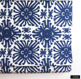 Quadrille China Seas Sigourney Small Scale Pillow (shown in Reverse Black on White 2485 09)