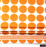 Schumacher Fuzz Custom Pillows in Orange (Both Sides-comes in several colors in both Linen/Cotton and Indoor/Outdoor Fabric) 2 Pillow Minimum Order