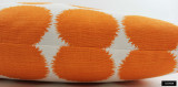 Schumacher Fuzz Custom Pillows in Orange (Both Sides-comes in several colors in both Linen/Cotton and Indoor/Outdoor Fabric) 2 Pillow Minimum Order