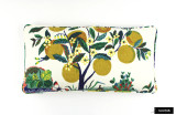 Custom Pillow In Citrus Garden Primary with self welting (12 X 24)