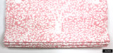 Quadrille Arbre De Matisse Reverse -Soft Pink on White Roman Shade 