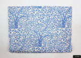 Quadrille Arbre De Matisse -China Blue Roman Shade (By Lynn Chalk)