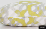 Christopher Farr Fathom Custom Knife Edge Pillow (shown in Lemon-comes in other colors) 2 Pillow Minimum Order