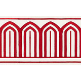 Schumacher Arches Trim Red 70771