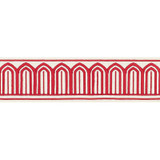 Schumacher Arches Trim Red 70761 