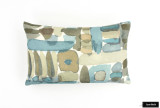 ON SALE 50% Off Groundworks Moriyama Pillow in Dusk GWF-2595.653 (Both Sides-14 X 24)