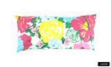 ON SALE Lee Jofa Floral Pillows (Both Sides-12 X 20)