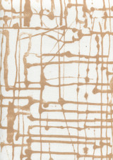 Quadrille Alan Campbell Twill Camel on White AC990 01